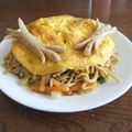 よちりん's cooksnap of when they made ふわたまのっけ焼きそば.