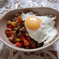 くるみ１７'s cooksnap of when they made 超簡単ガパオ☆タイ風ひき肉とバジル炒め.