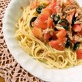 ルリナ's cooksnap of when they made 省エネ！トマトパスタ.