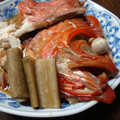 チビチビマンボ's cooksnap of when they made 金目鯛とごぼうの煮付け.