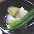 グルタ民's cooksnap of when they made 冬瓜と焼き茄子の煮浸し.