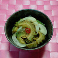 カルン's cooksnap of when they made ゴーヤの中華風酢の物.