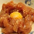 さんぱうろ's cooksnap of when they made マグロのユッケ♫.