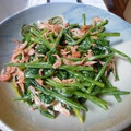 K/S's cooksnap of when they made 桜エビとほうれん草のおひたし✿.