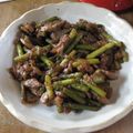 たかママ１９'s cooksnap of when they made スタミナ補給！豚とにんにくの芽炒め.