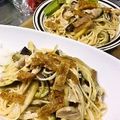 めそ。's cooksnap of when they made チキンとなすの冷製パスタ　柚子胡椒風味.