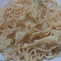 あっふぇ's cooksnap of when they made 焼肉のたれとチーズクリーミーHOTパスタ.