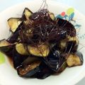 ま～きゅり～'s cooksnap of when they made ジューシー揚げナスの麺つゆ浸し.