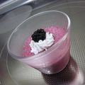 こずっぺ's cooksnap of when they made ブルーベリーのヨーグルトムース.