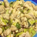 ごーごーゆきんこ's cooksnap of when they made 鶏もも肉と青梗菜と椎茸のマヨネーズ炒め.