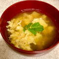 ビートルズ食堂's cooksnap of when they made さにパン簡単汁物☆しめじと卵のすまし汁☆.