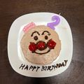 たまご姉さん's cooksnap of when they made 2歳バースデーケーキ☆アンパンマン☆簡単.