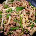 Mwas Gwgw2's cooksnap of when they made ひき肉とピーマンのピリ辛みそ炒め.