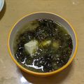 ラリー＆サラ's cooksnap of when they made もずくとあおさの味噌汁.