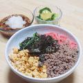 まる゜'s cooksnap of when they made ✿そぼろ三色丼ぶり✿.