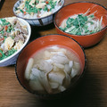よちりん's cooksnap of when they made 舞茸・豆腐・油揚げの味噌汁～♪.
