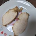 みちばたの花's cooksnap of when they made 簡単☆お鍋で煮込む♫鶏ムネ肉チャーシュー.