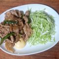花時計咲いた's cooksnap of when they made ポン酢で、さっぱり生姜焼き.