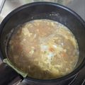 Go☆'s cooksnap of when they made *咳・のどの痛みに☆れんこんスープ*.