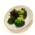 悠LOVE航's cooksnap of when they made ブロッコリーの塩昆布和えナムル♪.