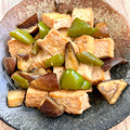 悠LOVE航's cooksnap of when they made あるもので★ナスとピーマンと厚揚げ★.
