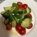 バウンド's cooksnap of when they made オクラとトマトのおかか和え.