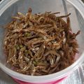 上白山's cooksnap of when they made 四毒抜き ちりめん山椒.