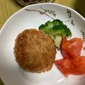 ☆1026りぃ☆'s cooksnap of when they made 春キャベツの焼メンチカツ.