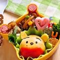 ＴＷＯＨＥＡＲＴＳ's cooksnap of when they made オムライスdeまんまるプーさん♪キャラ弁.