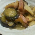 さちゅ♪'s cooksnap of when they made 【主夫的】ナスとベーコンのわさび醤油風味.