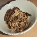 きらり流れ星's cooksnap of when they made 豚肉とゼンマイの辛味炒め.