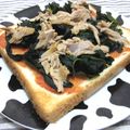 さったんママ's cooksnap of when they made ✿わかめとツナのヘルシートースト✿.