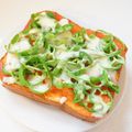 ななクレープ's cooksnap of when they made 私のお気に入り☆ピーマンだけピザトースト.