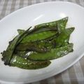 ミックスクーママ's cooksnap of when they made さやえんどう☆味付けはめんつゆだけ☆.