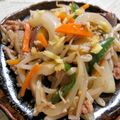 mcc5646's cooksnap of when they made 豚ミンチの野菜炒め。.