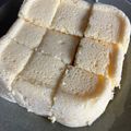 Blue's cooksnap of when they made レンジdeおからとヨーグルトのケーキ.