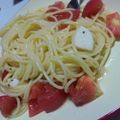 たろすけちゃん's cooksnap of when they made トマト＆モッツァレラ✿冷製パスタ♡.