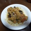 ☆えりママ☆'s cooksnap of when they made 味付けはコンソメ☆茄子ミートソースパスタ.