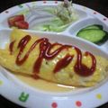 名犬ハチ公's cooksnap of when they made 我が家の挽き肉入りオムレツ♪.