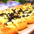 いちごぱぴこ's cooksnap of when they made 簡単おつまみ★油揚げでスマートチーズピザ.