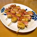 マッハママ's cooksnap of when they made 簡単♪マッシュルームとベーコンの串焼き.