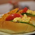 MyDining's cooksnap of when they made かりっ♪と歯ごたえ美味しい卵サンド♪.
