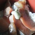 りるみな's cooksnap of when they made １：１で♪マグロのづけ.
