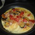 みさぶろう's cooksnap of when they made ひき肉とナスのトマトオムレツ。.