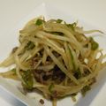 ぽん0305's cooksnap of when they made 節約レシピ★もやしと挽肉のカレー醤油炒め.