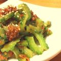 maasa's cooksnap of when they made ゴーヤの梅おかか和え.