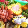 ビックリパーピー's cooksnap of when they made 魚肉ソーセージのバームクーヘン風卵焼き.
