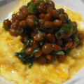 はるにちん's cooksnap of when they made 卵のさくさく納豆のっけ.