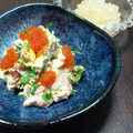 junyoujun's cooksnap of when they made Wマグロのぷちぷち～卵サラダ仕立て♪.