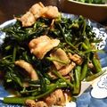 たなか家's cooksnap of when they made 空芯菜のレモン醤油炒め.